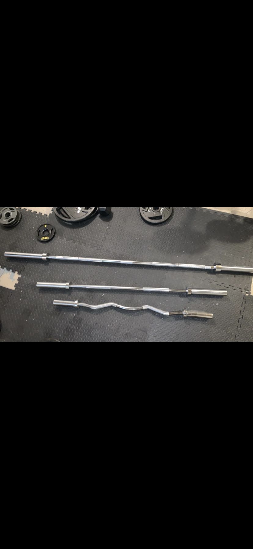 Olympic Bars( Priced Separately)
