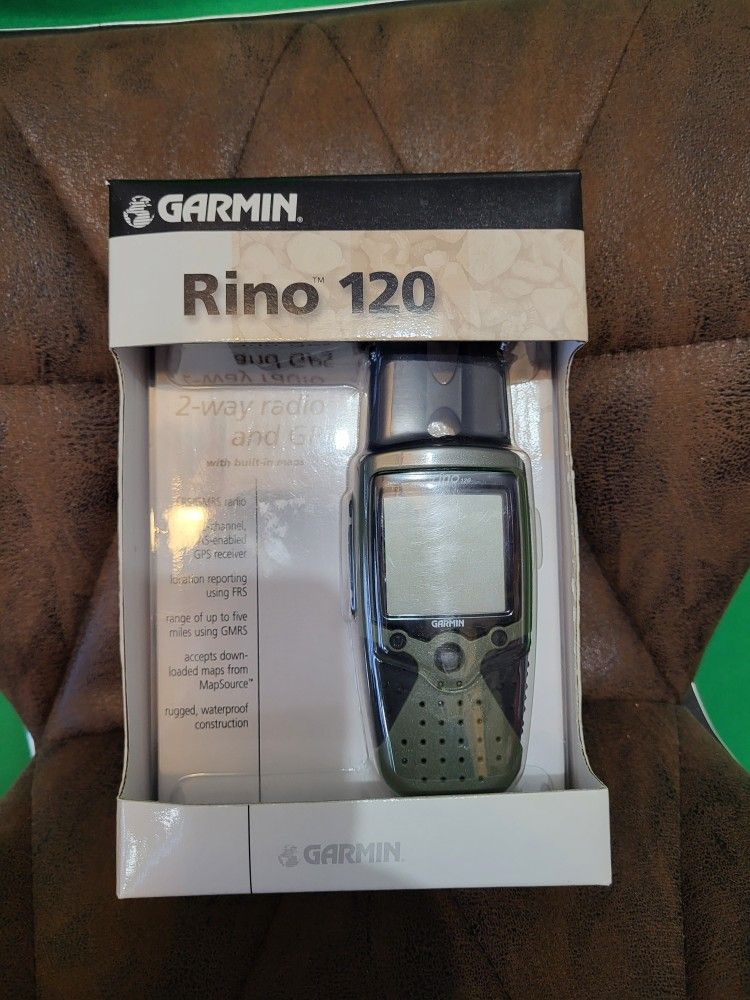 Garmin rino 120 2 way radio & GPS