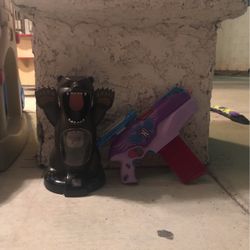Nerf Gun And Bear Target
