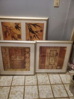 Framed  Print Group Of Three