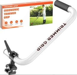 Ergonomic Trimmer Grip Weed Eater Handle Extension Aluminum Adjustable Clamp New