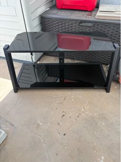 Glass TV Stand
