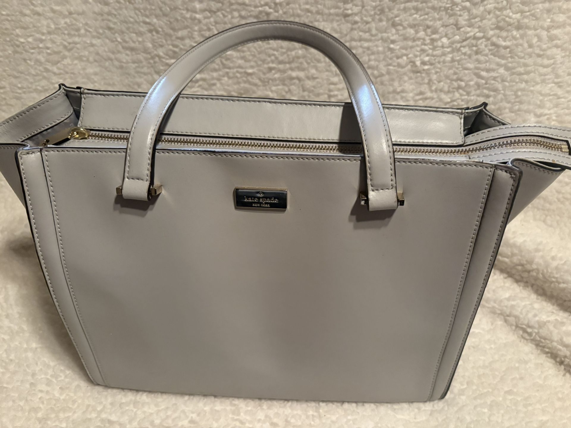 Authentic Kate Spade Gray Purse