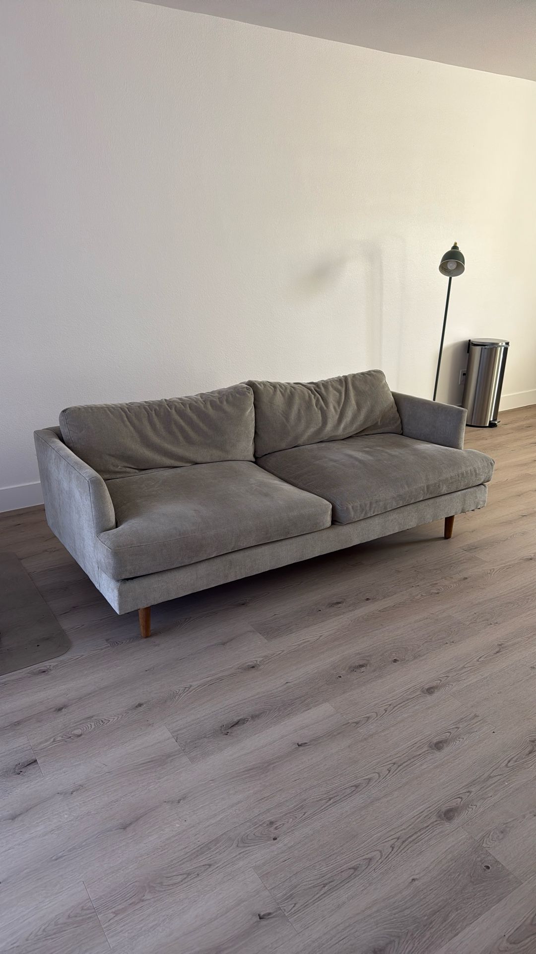 Grey West Elm Couch $200 OBO