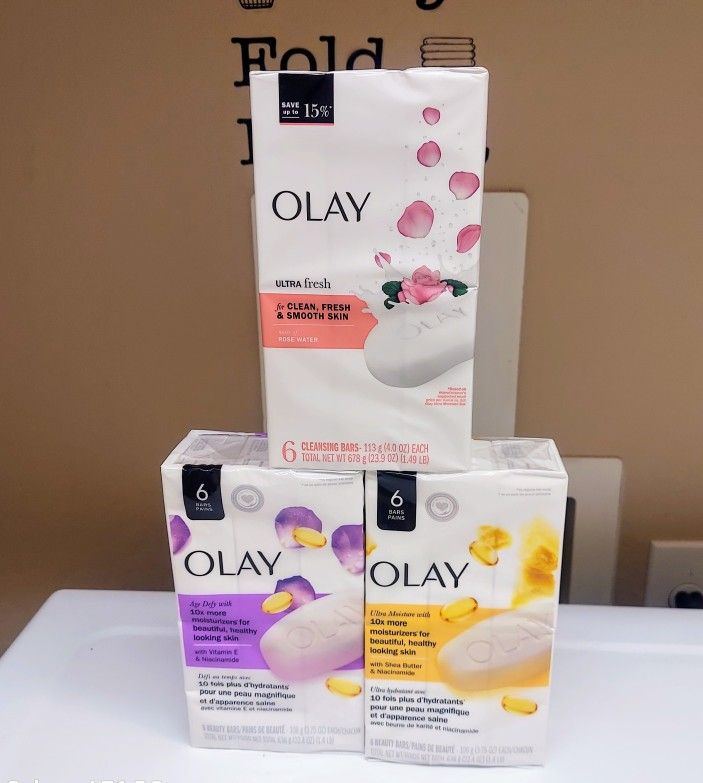 6 pack of Olay Bar Soap $7 Each- x Streets Ray/Higley