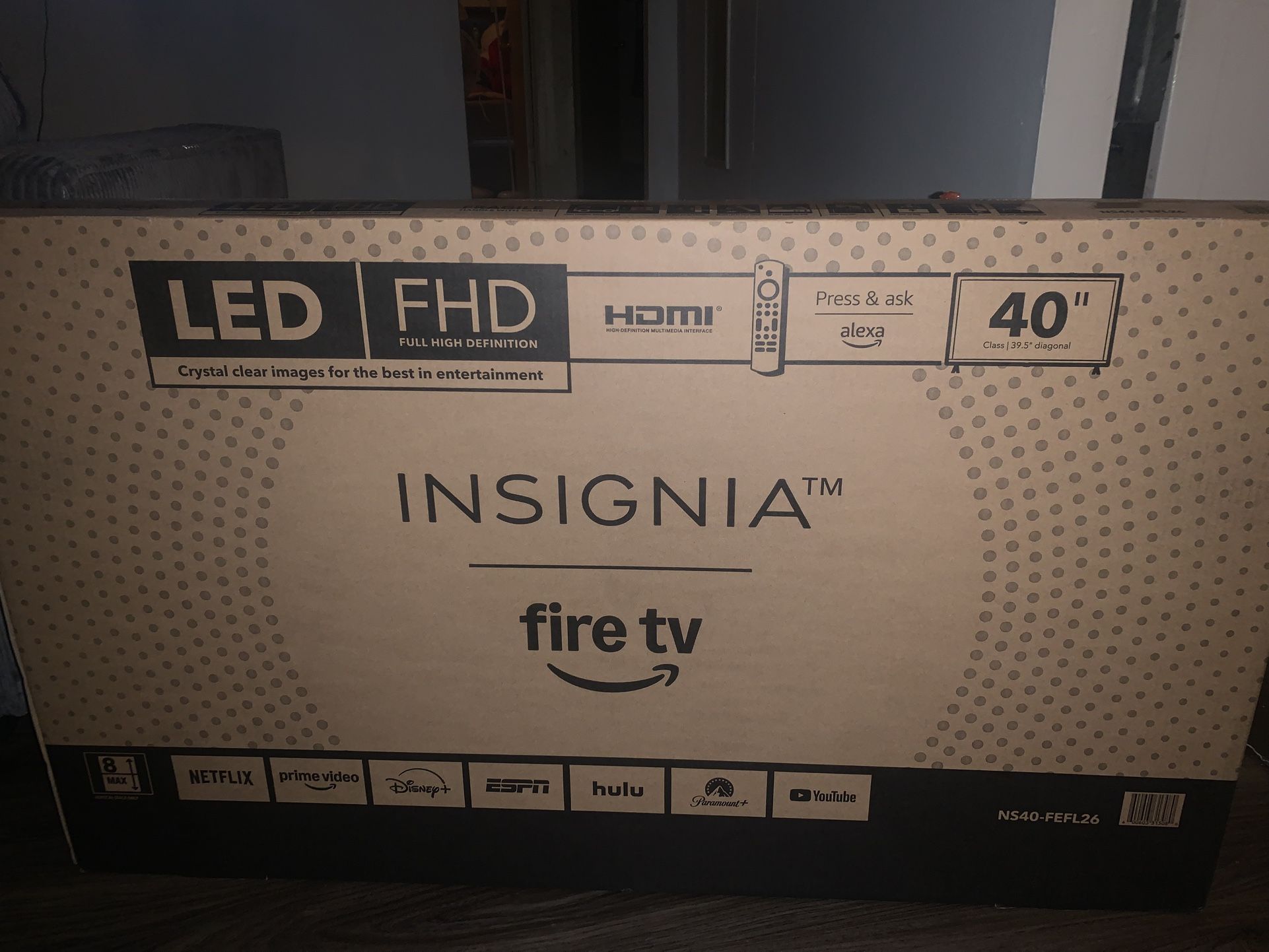 Insignia 40” Smart TV