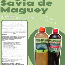 🌿✨ SAVIA DE MAGUEY – Producto Natural ✨🌿
