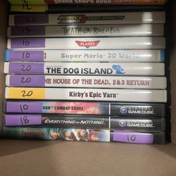 Nintendo Wii & GameCube Games 