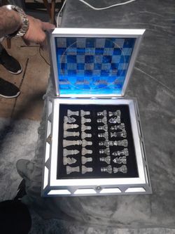 25th anniversary star trek edition chess set