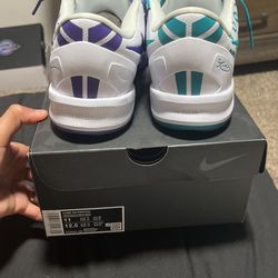 Kobe 8 Court Purple & Radiant Emerald (missmatch)