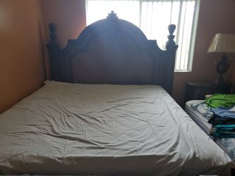 King Size Mattress with Bed Frame
