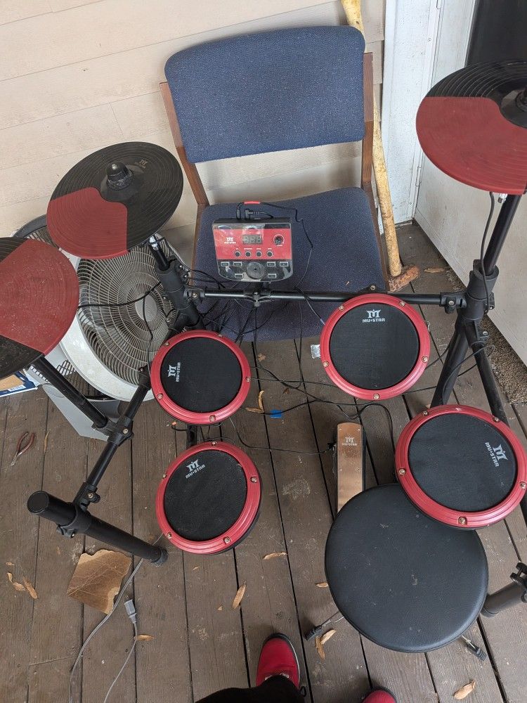 MuStar Electric Drum Set 