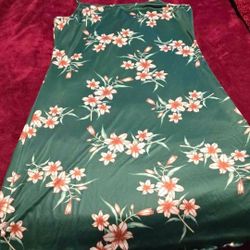 Cute Dark green Lingerie floral pattern