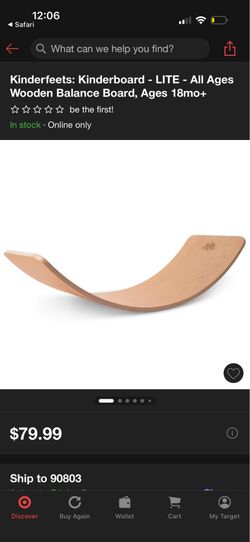 Wooden Balance Board kid toy