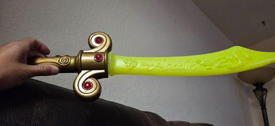 Aladdin on ice sword