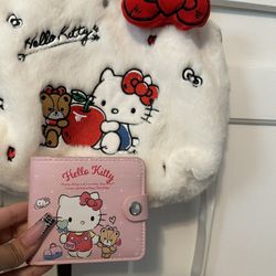 Hello Kitty Wallet And Purse 