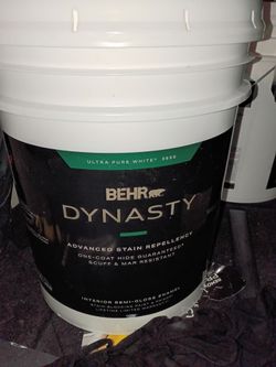Behr Dynasty Interior Semi-Gloss Paint 5 Gallon