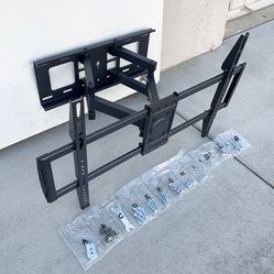 $39 (New in box) Full motion 37”-75” tv wall mount swivel tilt vesa 600x400mm, max load 110 lbs