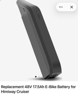 48 Volt 17.5AH E-Bike Battery for Himiway Cruiser