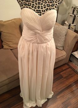 Long off white dress