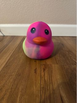 Tie-Dye Squishy Duck - FOR TRADE!