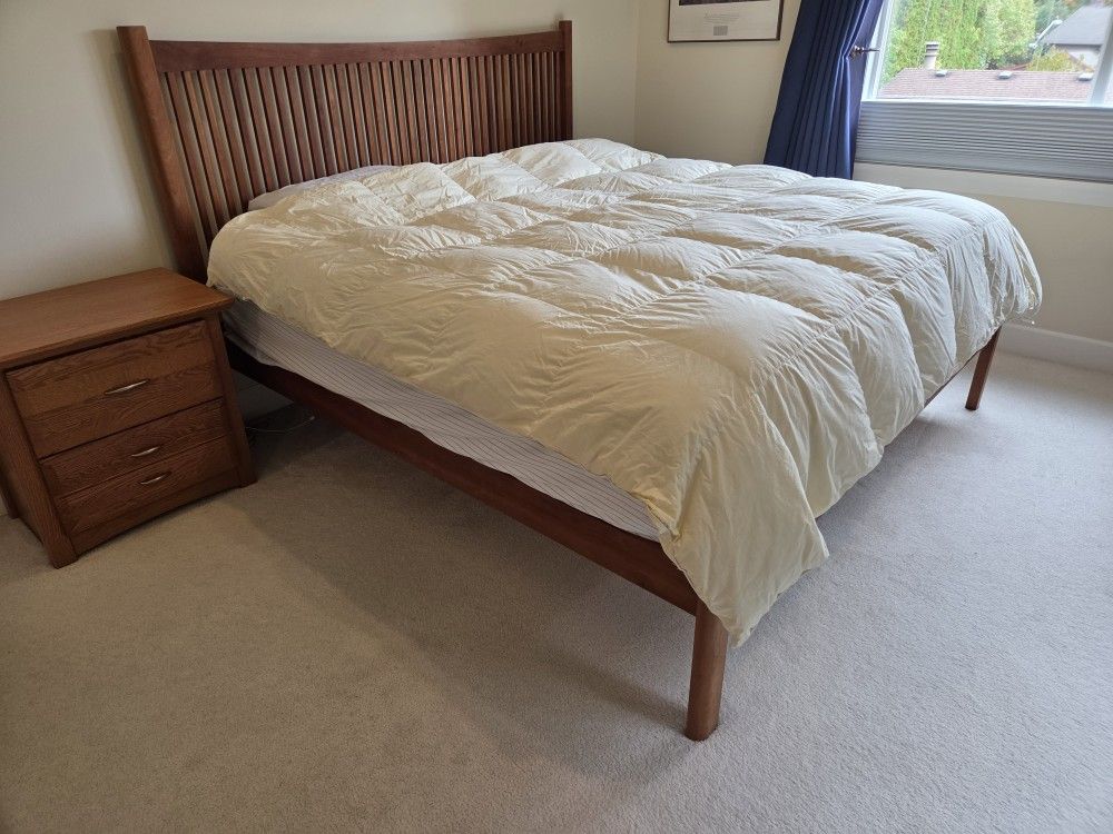King Bed Frame Vermont Furniture Designs