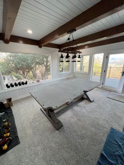 Billiards pool table