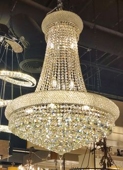 Crystal chandelier