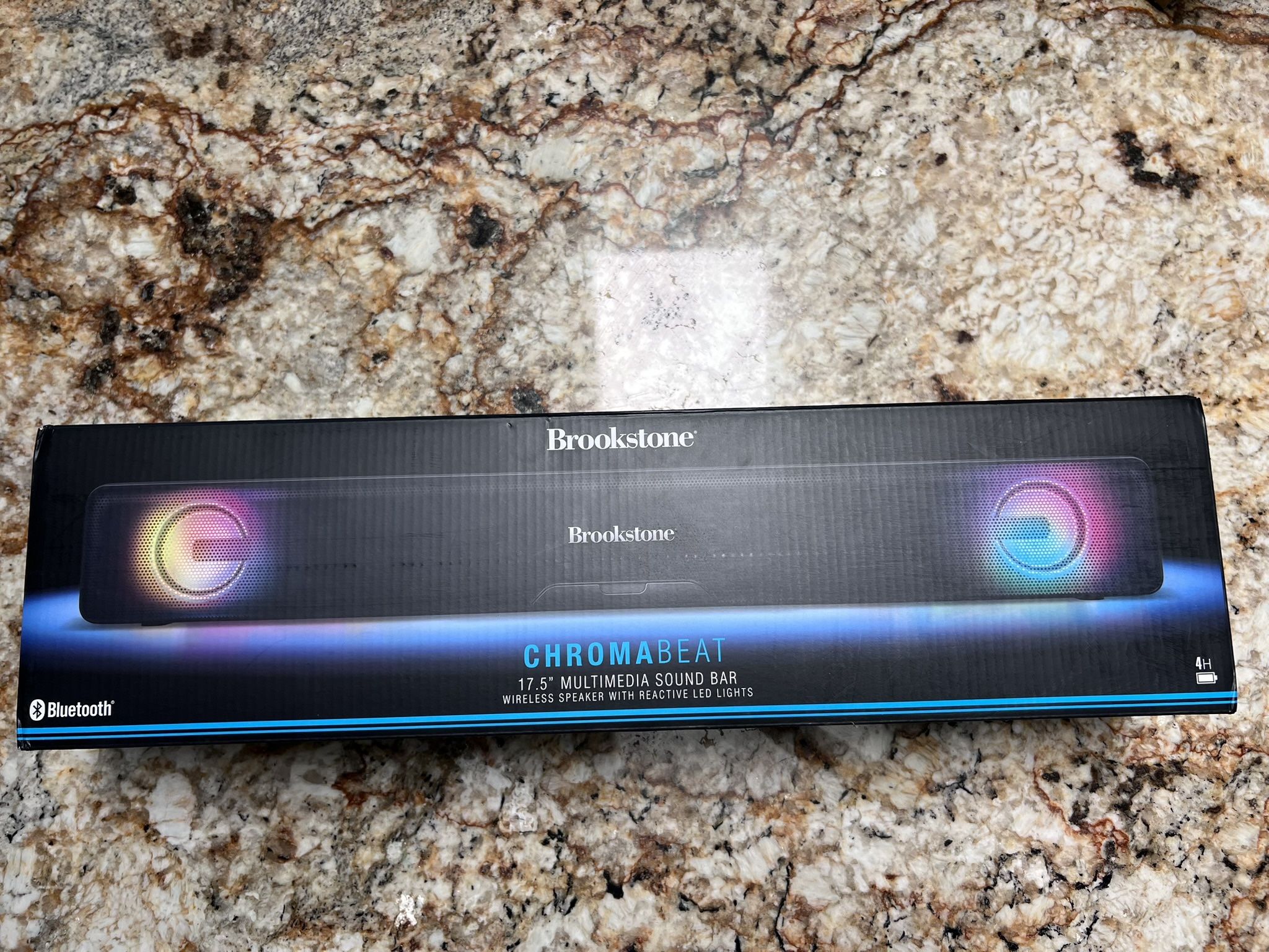 Brookstone Chromabeat 17.5 Sound Bar