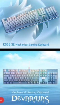 Redragon Devarajas K556 RGB Blue Mechanical Gaming Keyboard