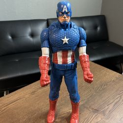 20" Inch Tall Marvel Hasbro Captain America 