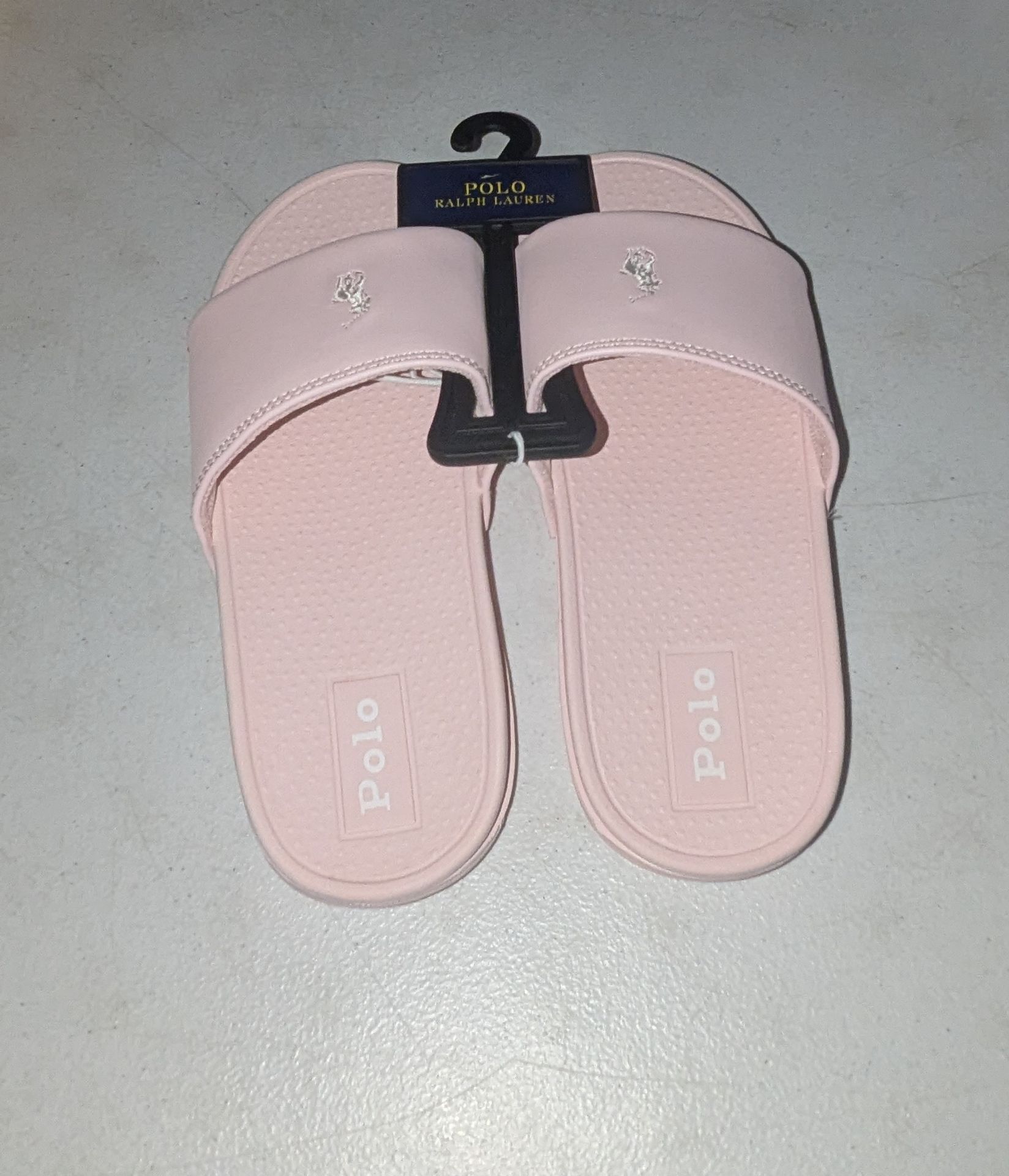 New Girls Size 2 Polo Ralph Lauren Slides