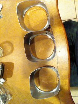 1976 Pontiac Firebird Headlight Bezels 1left 2rights