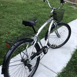 Oversized 29 Inch Chrome 7 Sp Bike