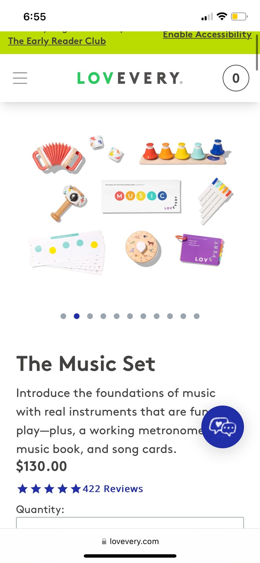 Lovevery Music Set - New Unopened Box