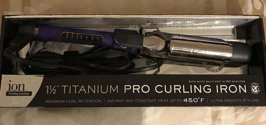 Ion finishing solution Curling Iron