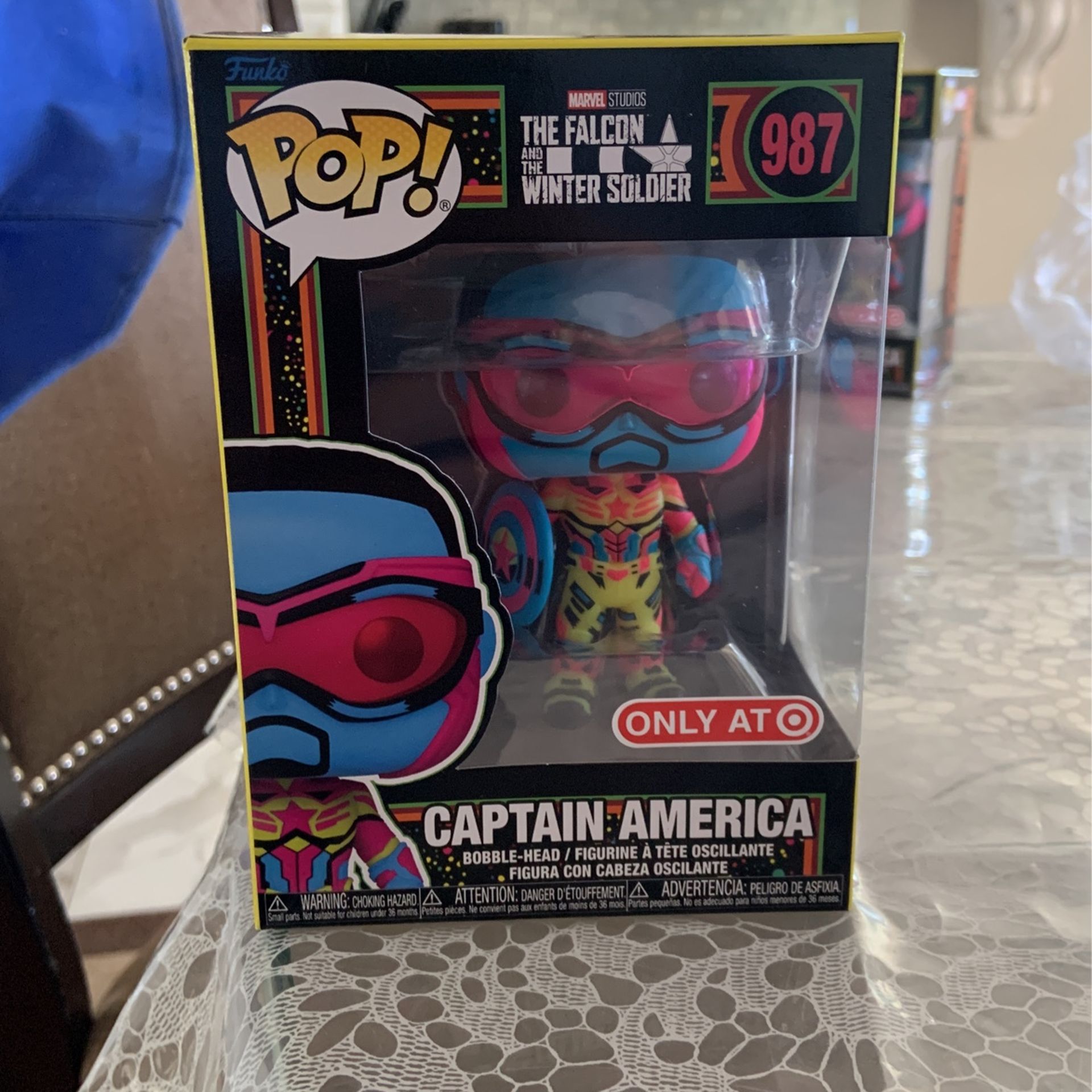 Captain America/ The Falcon Black Light
