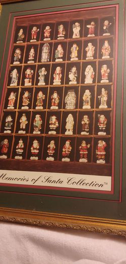 CHRISTMAS-Memories of SANTA Collections. Large Picture