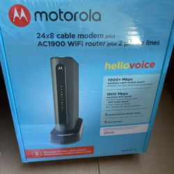 Motorola Mg7700 Modem with Built in WiFi Approved for Comcast Xfinity Cox