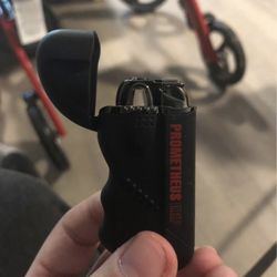 Vintage PROMETHEUS KKP Black and Red Lighter