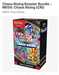 Pokémon Chaos Rising booster bundle ￼