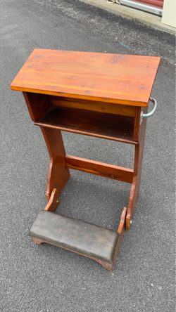 Prayer Station - Kneeler-Antique