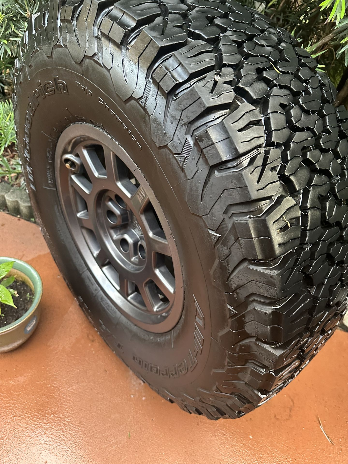 Jeep JK JL Set Of 5 AEV Wheels With 35” BFG