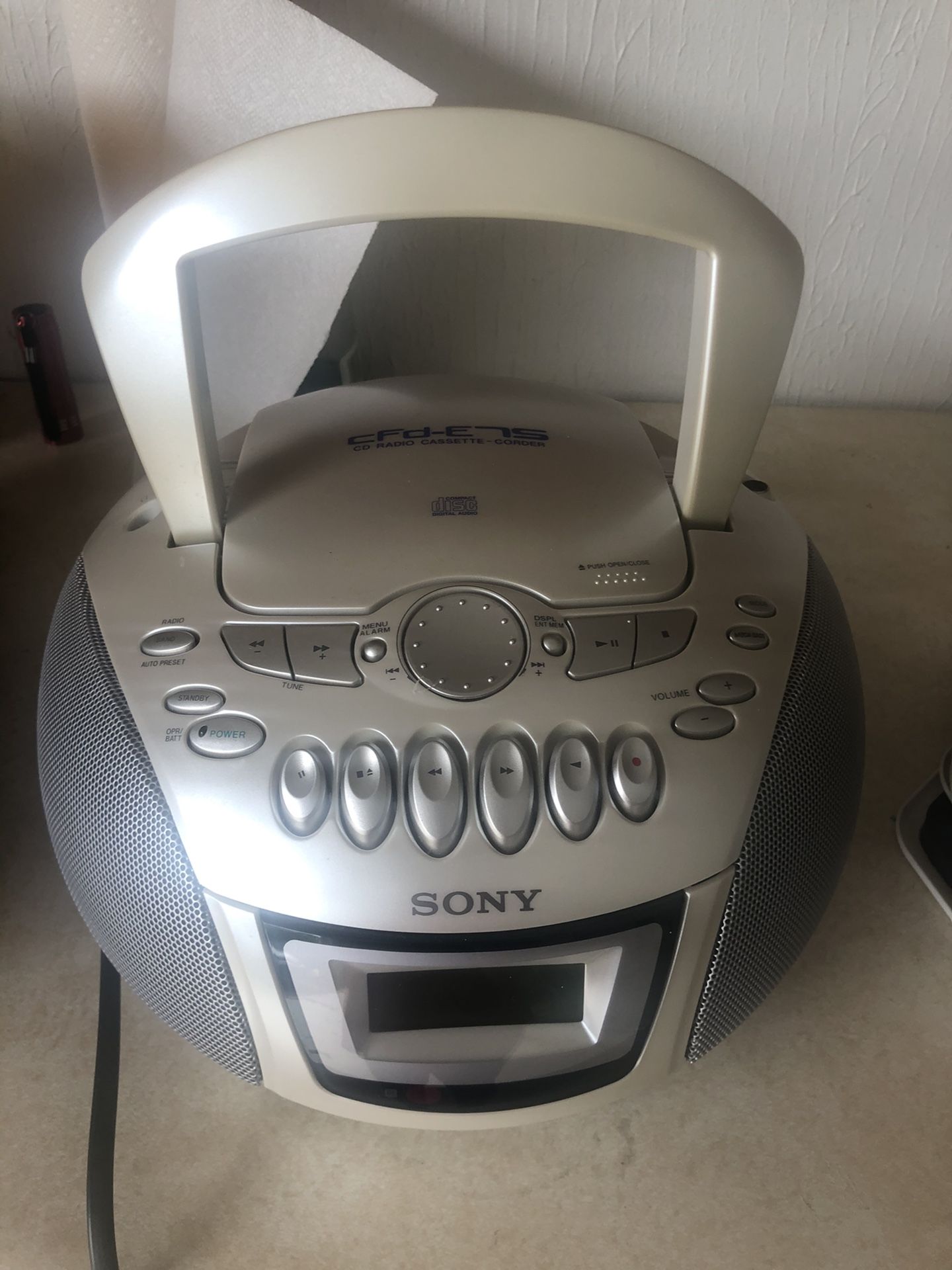 Sony CD/Radio/Cassette Player