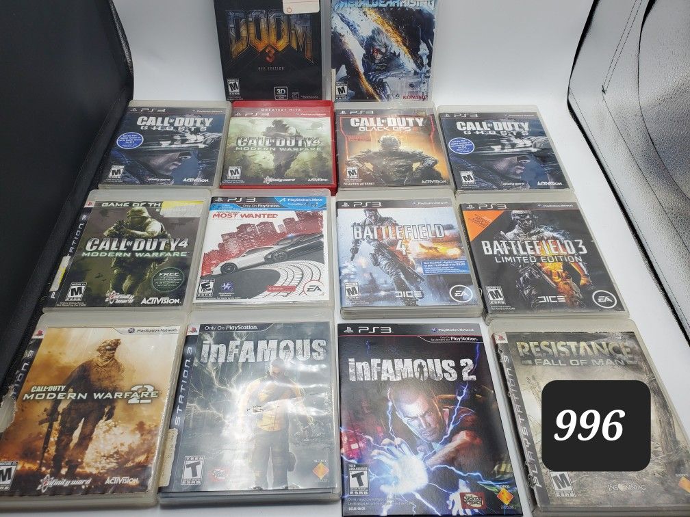 Ps3 Video Game Bundle