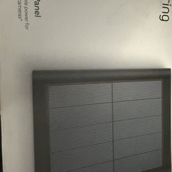 Ring Solar Panel Black