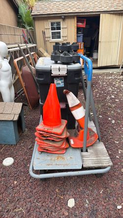 Safety cones 10 available 18 inches high