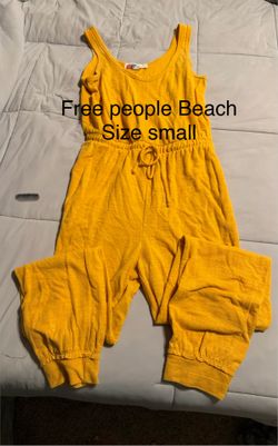 Free People Beach Romper Set