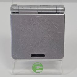 Nintendo Game Boy Advance SP Handheld Game Console Only AGS-001 Platinum Silver