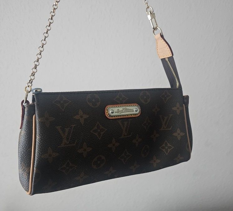 Eva Monogram Clutch